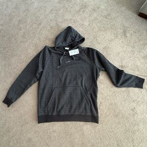 Mens Puma Herringbone Pattern Hoodie
